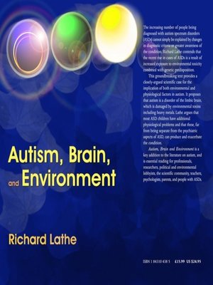 cover image of Autism, Brain, and Environment